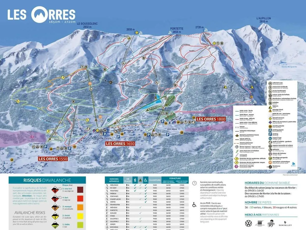 아파트 Appartement Charmant Avec Piscine, Sauna, Et Acces Skis Aux Pieds - 6 Personnes, Les Orres 1800 - Fr-1-322-446